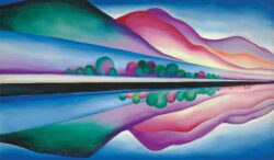 landscape by Georgia O'Keeffe