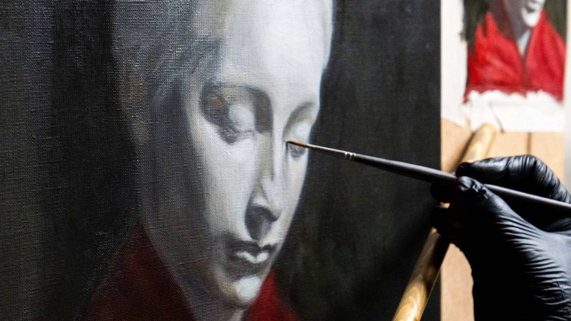 Brush techniques in Oil Painting