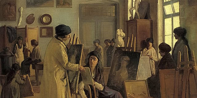 Vergessenen Frauen in der Kunst
