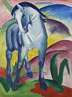 Franz Marc: "Blaues Pferd I" (1911) 